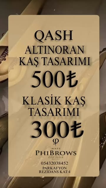 Afyon'da Altın Oran Kaş Tasarımı ile Kaşlarınızı Yeniden Şekillendirin